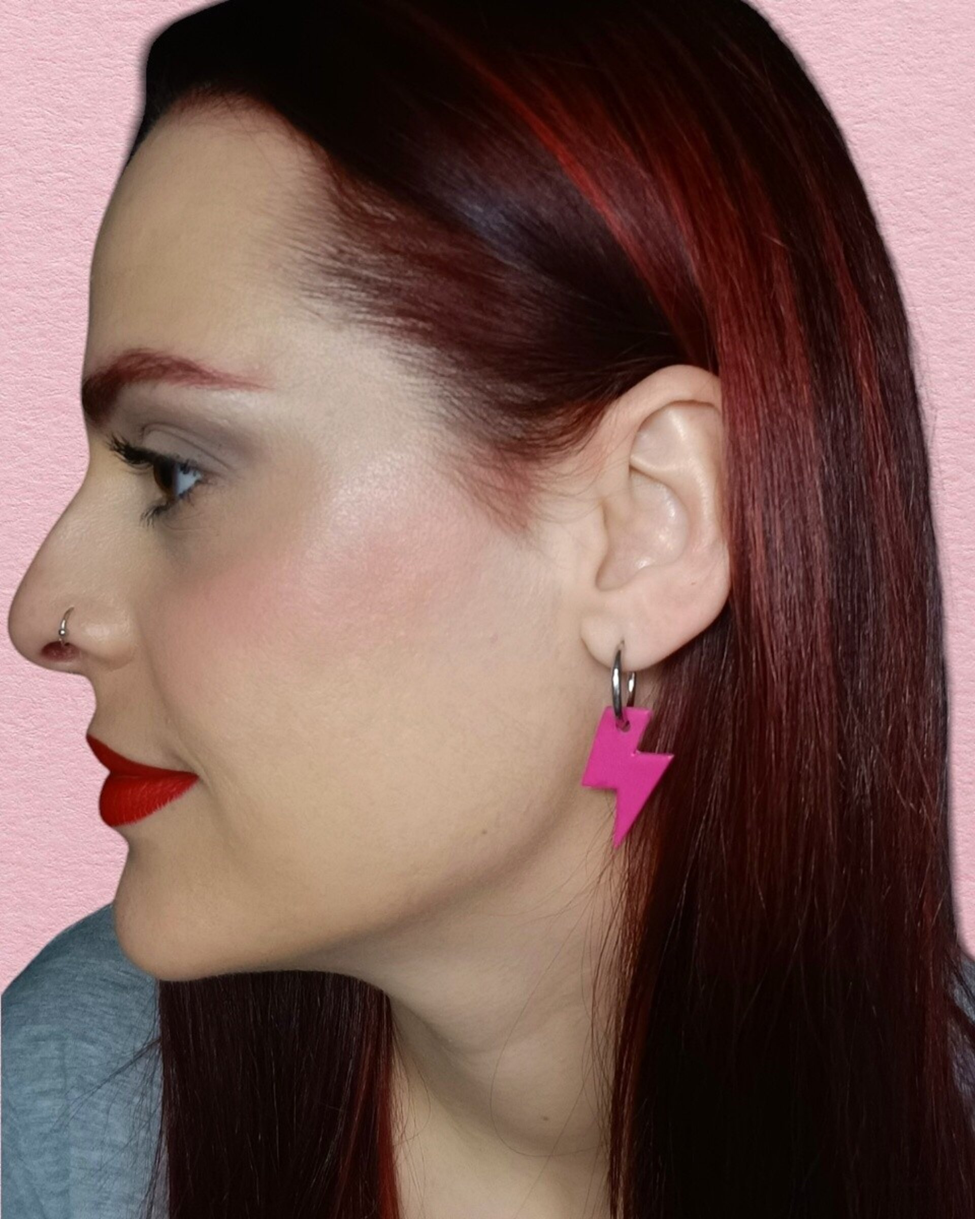 Charms rayo fucsia (Par) - 2